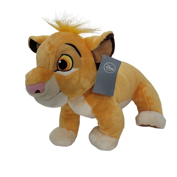 The Lion King SIMBA CUB Plush Stuffed Animal Doll Toy Gift Boy Girl Disney Store - Picture 2 of 8